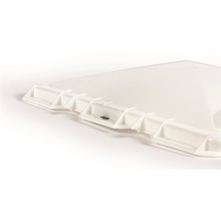 Camco VENT LID, JENSEN METAL BASE FT94 UP, WHITE 40153